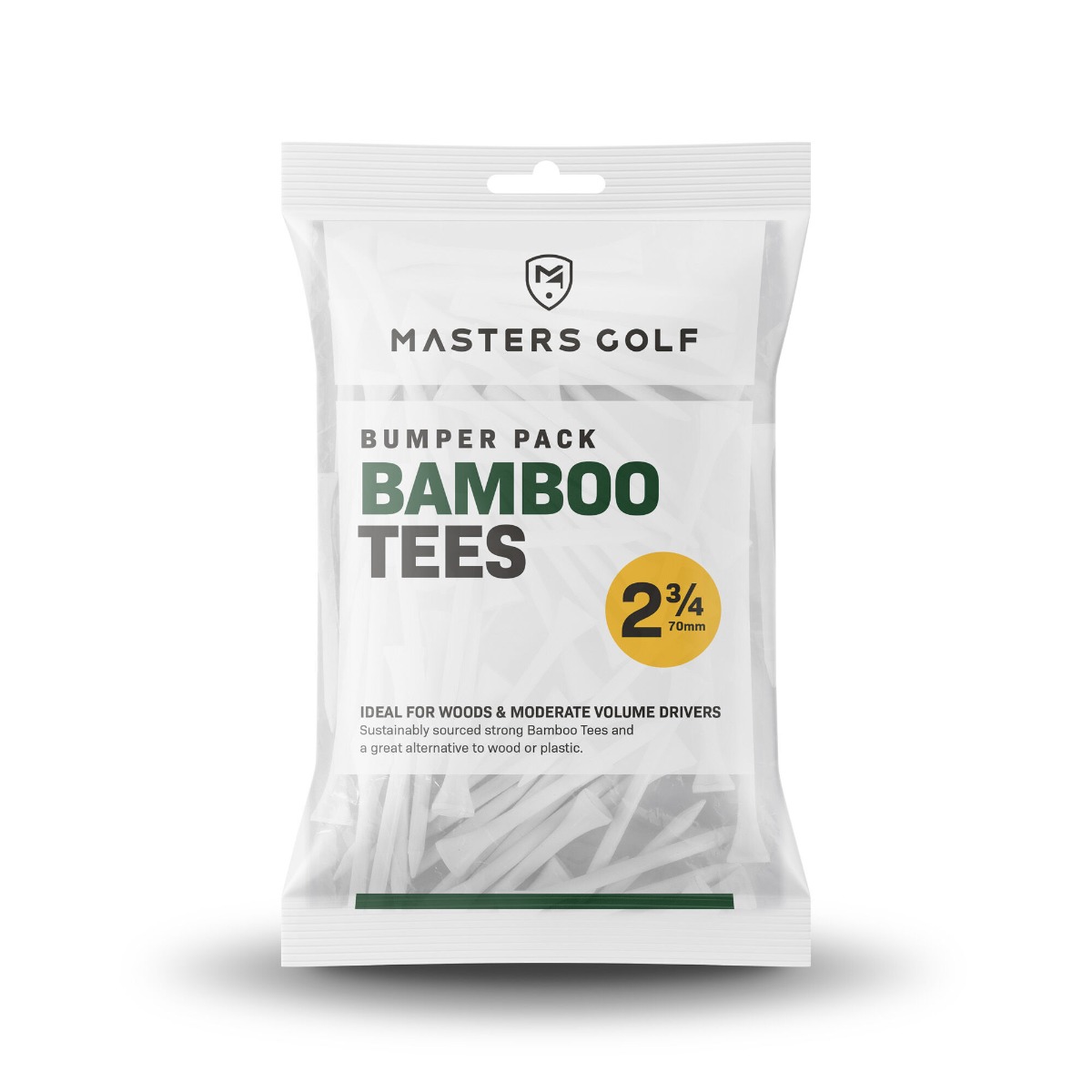 Wood Tees 2 3/4 White 110-Pack