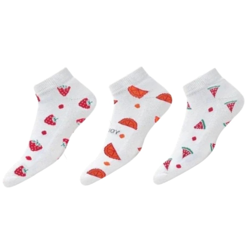 FootJoy ComfortSof Sportlet 3-Pack Women's - Fruit 36-41