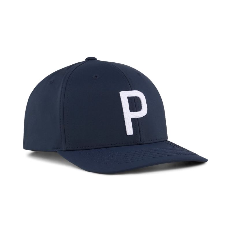 Puma Heritage P Tech Cap - Deep Navy/White Glow