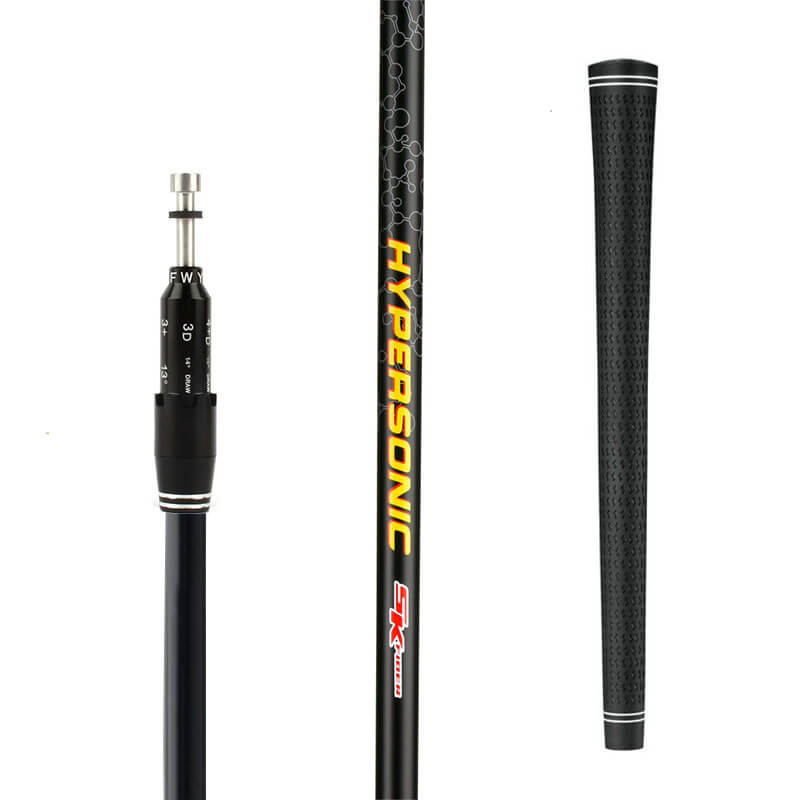 Skaft til Cobra Amp Cell Fairway Woods - #3 Stiff Flex (Golfskafter) - Inkl. Adapter, skaft, grip