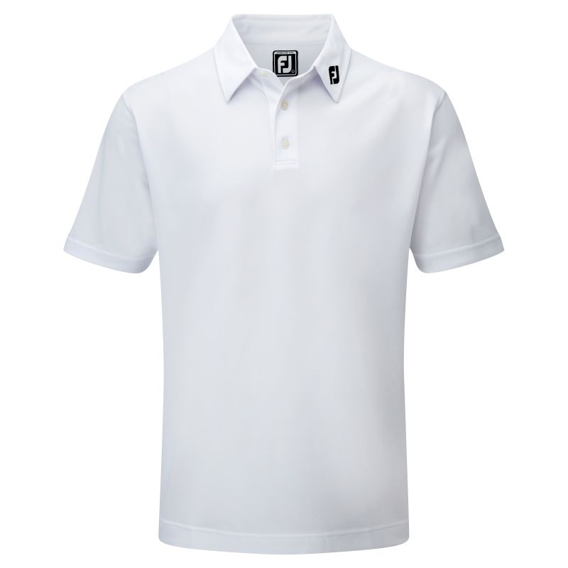FootJoy Stretch Pique Solid - White