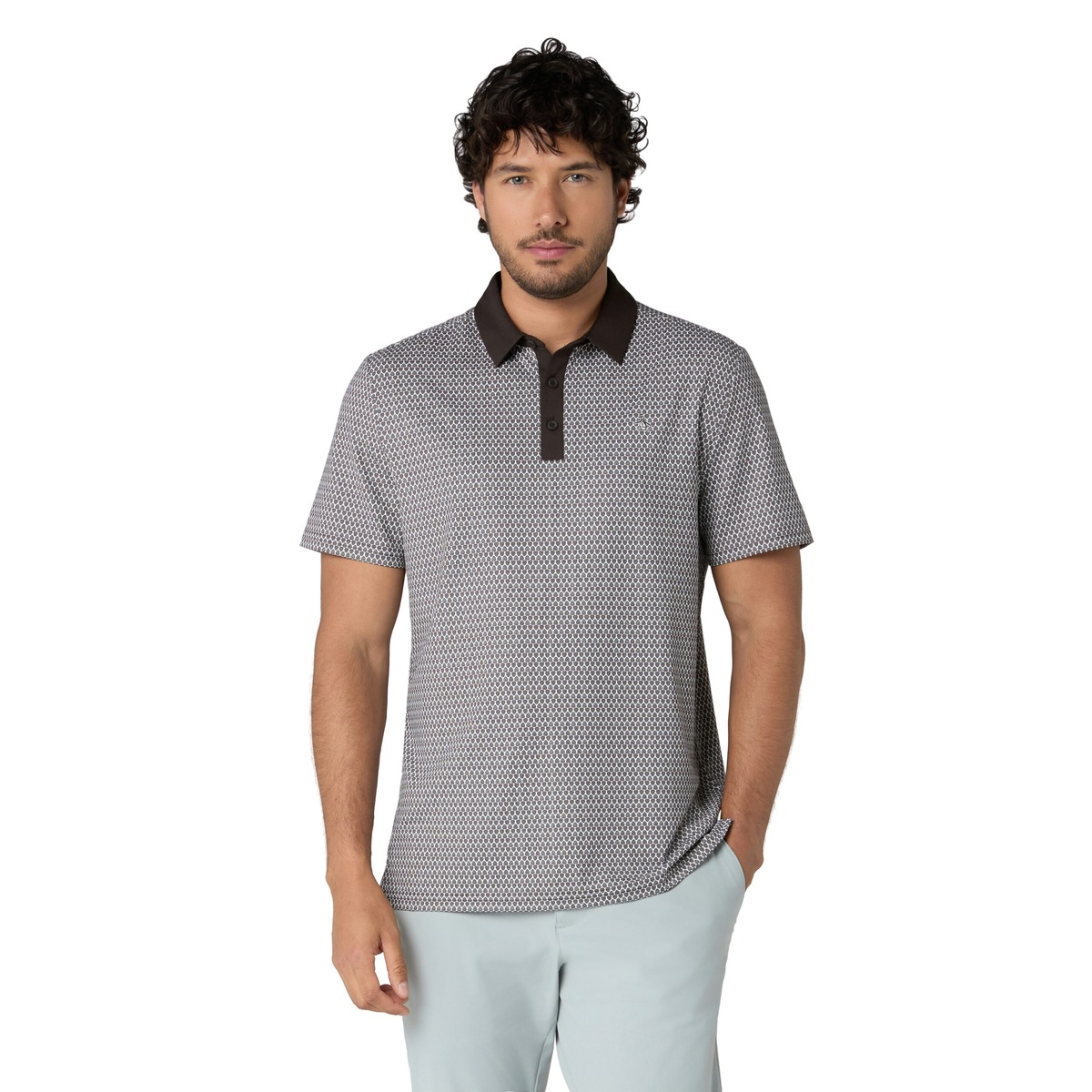 Original Penguin Guitar Pick Printed Polo