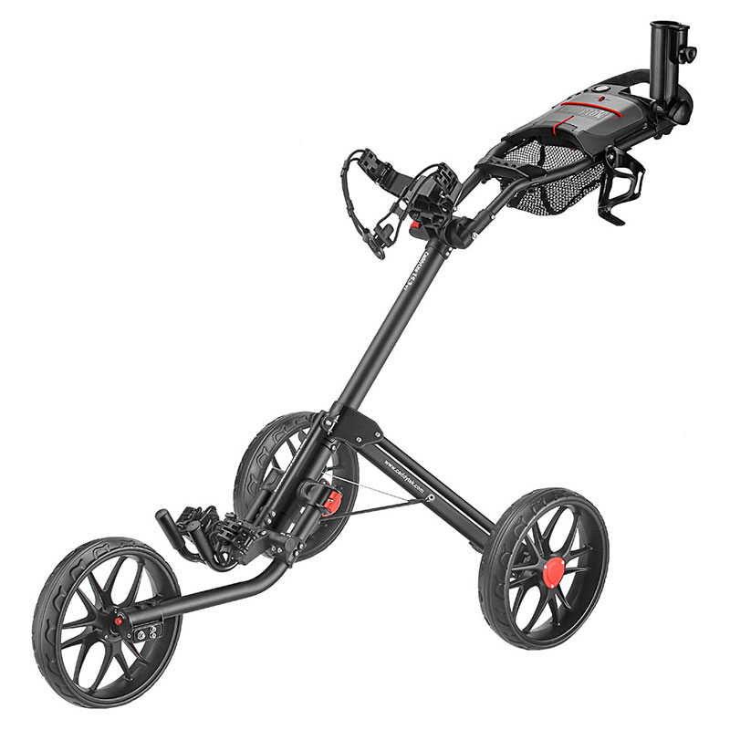 Caddytek 15.3 V2 Golfvogn med 3 Hjul - Mørkegrå