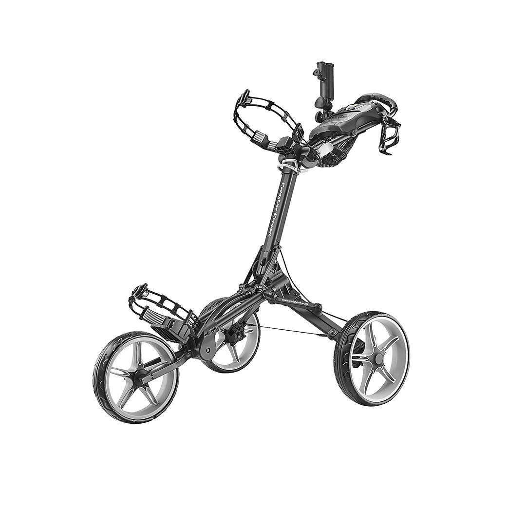 CaddyTek CaddyLite Compact - Golfvogn med 3 hjul - Dark Grey