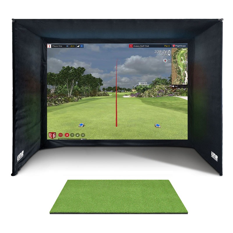 OneSwing Golf Simulator Enclosure