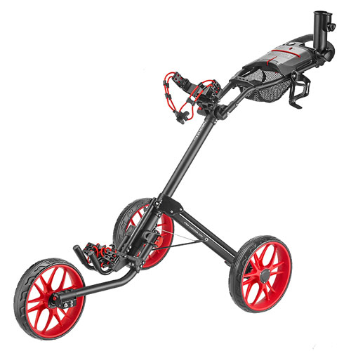 Caddytek 15.3 V2 Golfvogn med 3 Hjul - Rød
