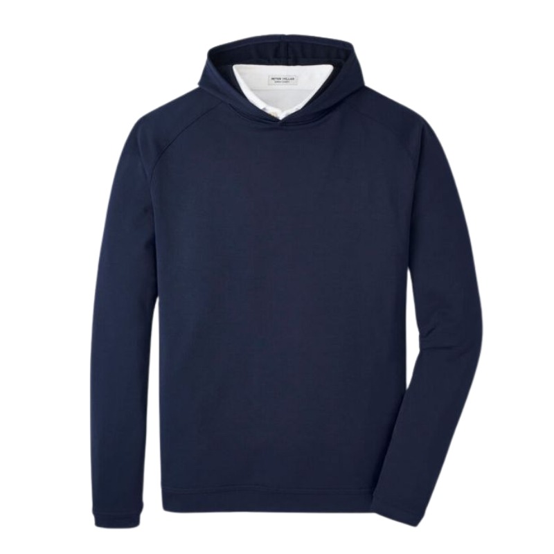 Peter Millar Pine Performance Hoodie - Navy