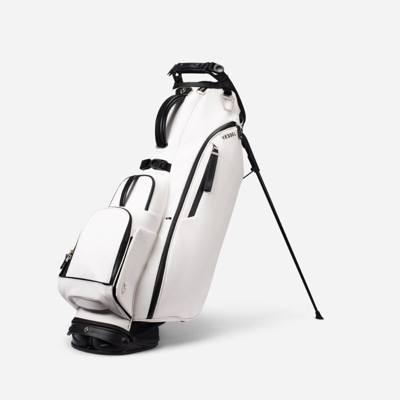 Vessel Player V 6-Way Stand Bag - White