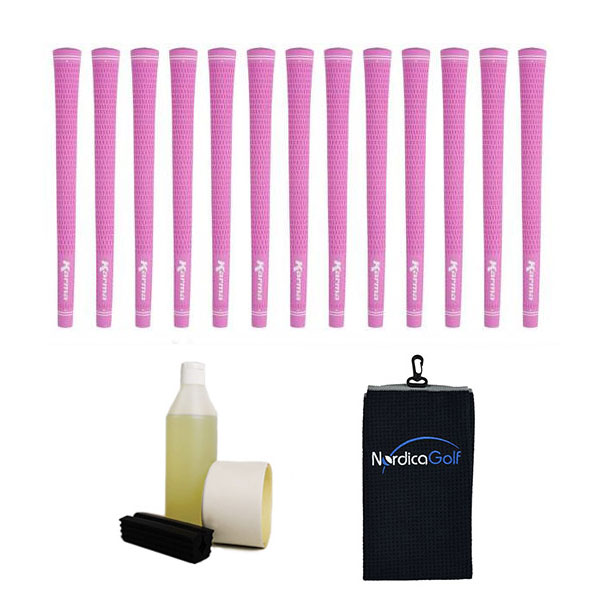 Karma Pink Velvet Undersize 0.560" 13 grip, klemme, væske, griptape, håndklæde