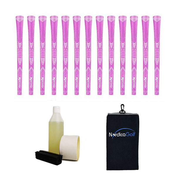 Karma Sparkle Undersize Pink 0.560" 13 grip, klemme, væske, griptape, håndklæde