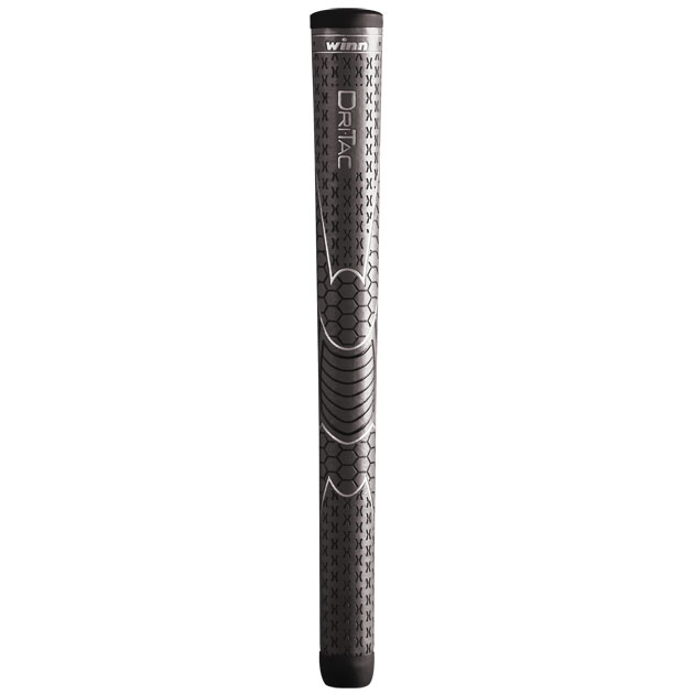 Winn DriTac Jumbo Dark Grey Golf Grips