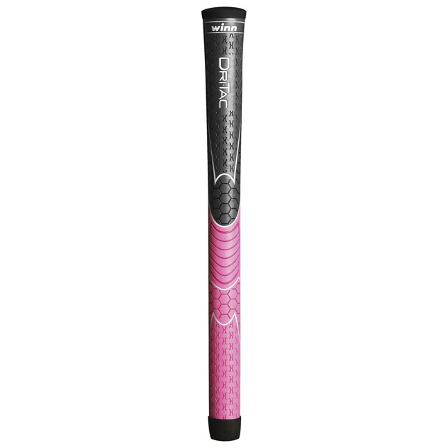 Winn DriTac Undersize Grey/Pink 0.590" Golf Grips